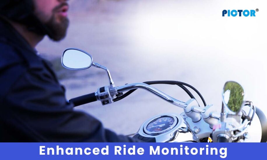 Enhanced ride monitoring with GPS for bikes
